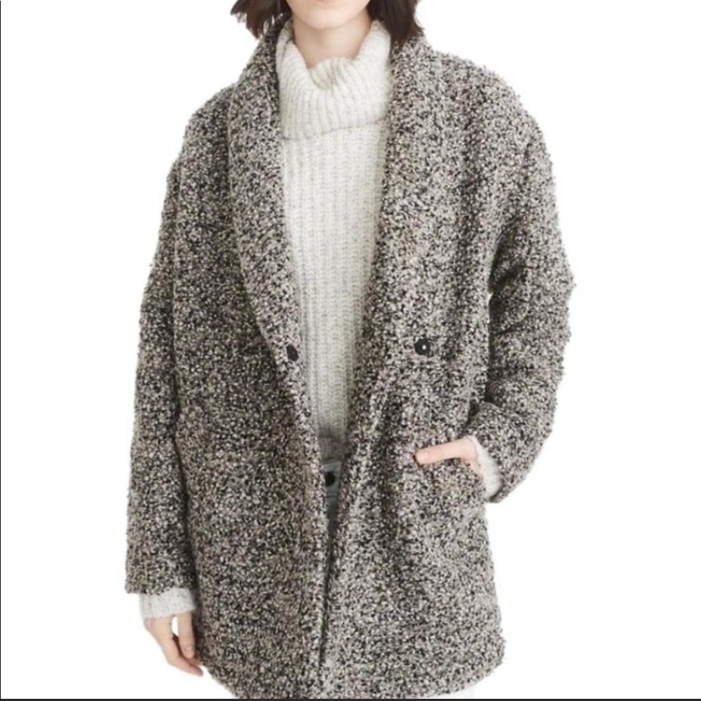 A&F Women's Wool-blend Overcoat